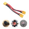 RIIEYOCA XT60 Parallel Battery Connector 14AWG Cable XT60 Y Splitter