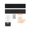 LP A160-1 Number Plate Holder Frameless Original Velcro IT Number