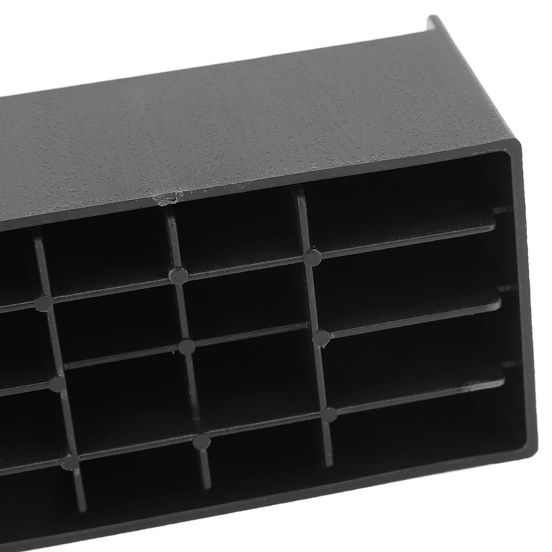 Omabeta 4PCS L Shape Rectangular Furniture Risers with Smooth Corners