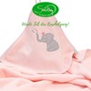 Smithy Baby Elephant Face Cloth, 100% Cotton Terry Towelling, Wash