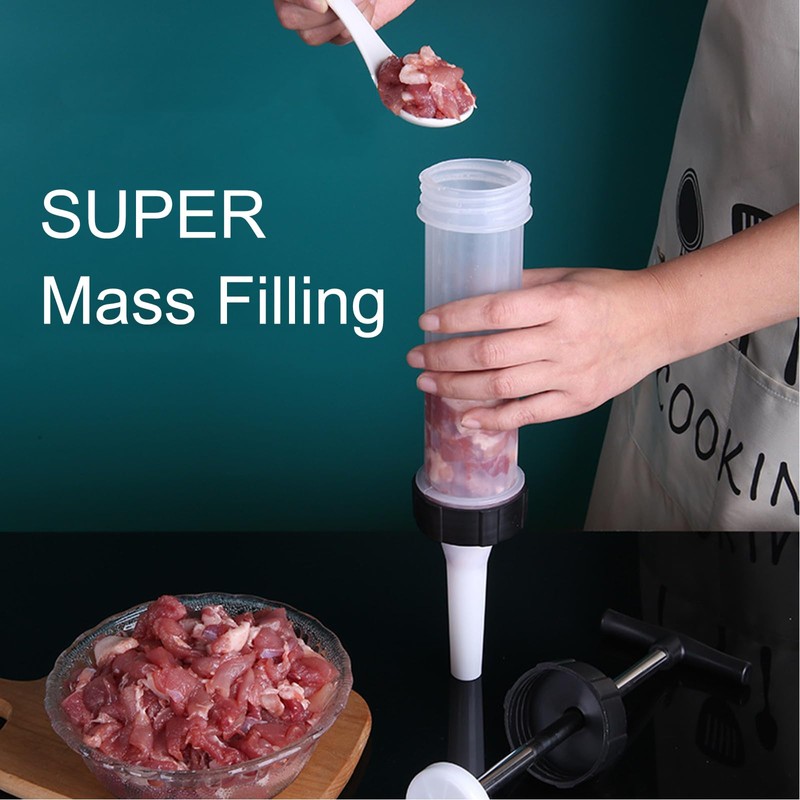 Sausage Stuffer, Simple Hand-Made Sausage Making Machine, Hot Dog Stuffer