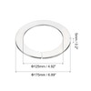 sourcing map Wall Split Flange, 201 Stainless Steel Round Escutcheon