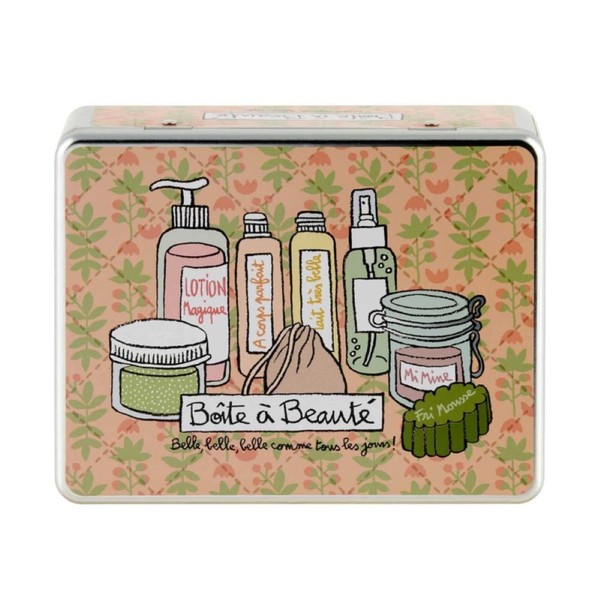 Derrière la Porte Belle Belle Makeup Storage Box, multicoloured