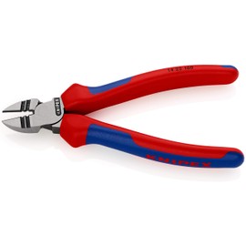 Knipex Diagonal Insulation Stripper black atramentized, with multi-component grips 160 mm 14 22 160