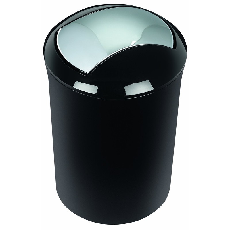 Spirella 1014388 Sydney Swing Bin Black