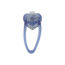 F&R ABSOLUTE GENUINE SPADE SAFETY FLASHING LIGHT FOR BICYCLES KS-216 IN CLEAR/PURPLE