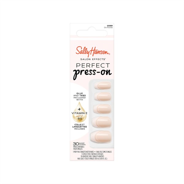Sally Hansen Salon Effects Perfect Press-On Nails, On Point, Press