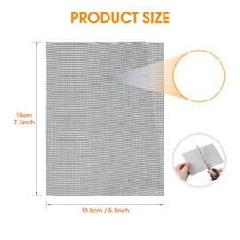 Lpraer 32 Fly Screen Repair Kit, Fly Screen Repair Tape (130 x 180 mm) for Window Panes, Fibreglass Cover, Screen Windows, Tents, Nets