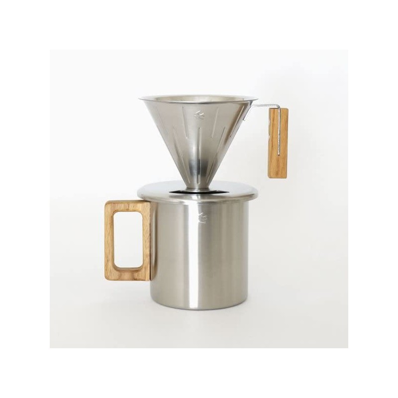 GLOCAL STANDARD PRODUCTS TSUBAME M&W Dripper 2.0 / SUS Silver