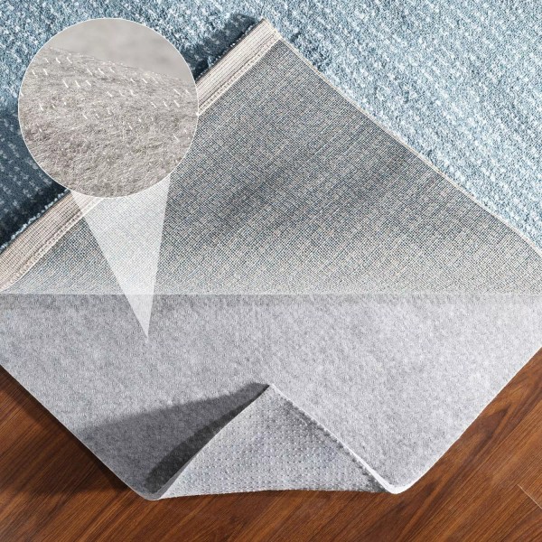 Double Sided Non Slip Rug Pad Gripper 5X7-1/4” Reversible Felt