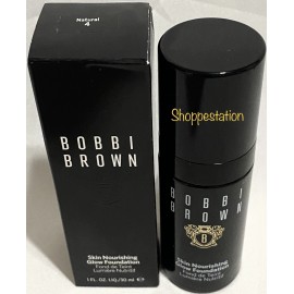 Bobbi Brown Skin Nourishing Glow Foundation Shade 4 NATURAL 1oz /30ml New In Box
