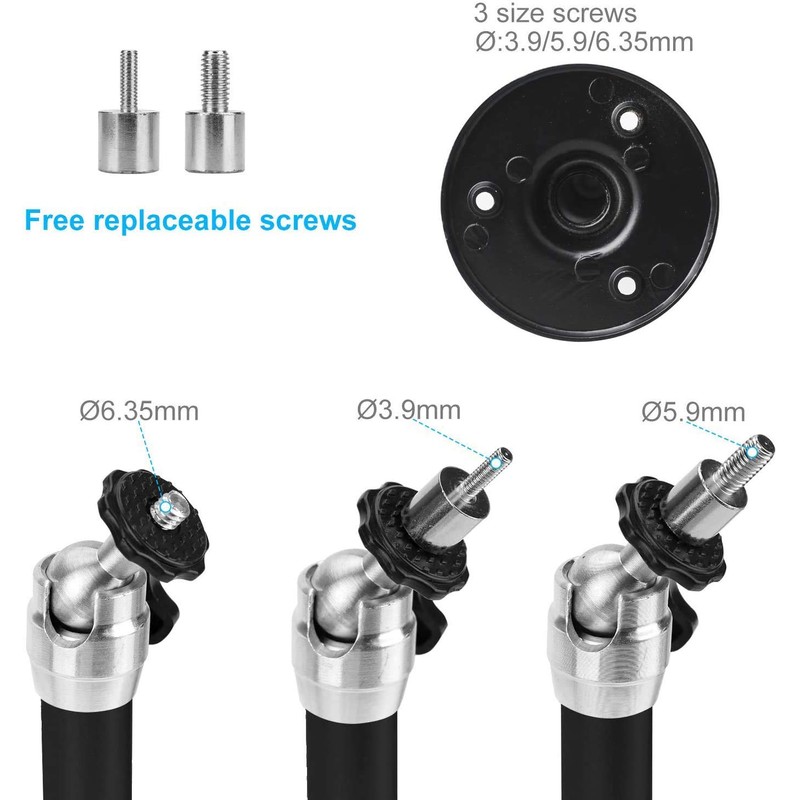 YiePhiot Mini Projector Wall Ceiling Mount Compatible with QKK, DR.J