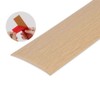 1M Self-Adhesive PVC Floor Transition Strip, 4cm Wood Grain Doorway