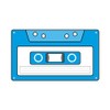 CafePress Cassette Tape Sticker Rectangle Bumper Sticker Car Decal