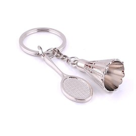 MXXGMYJ Battledore Badminton Ball Pendant Keyrings Keychain Birthday Christmas Keychain