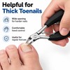 Stainless Steel Nail Clipper for Fingernail & Toenail Care –