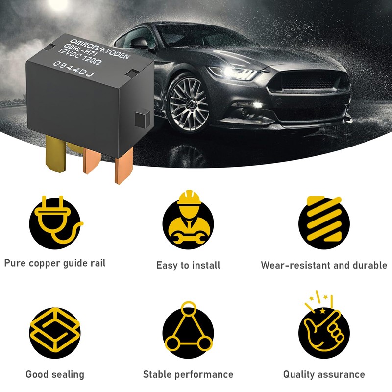 Ohleats 2PCS Car AC Relay, G8HL-H71 AC and Starter Relays