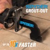 Spyder Grout Remover Tool, Accessory for Reciprocating Saws, for Grout