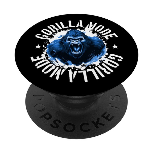Gorilla Mode | Gym Workout Beast Bodybuilding MMA Fighter PopSockets
