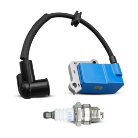 HUQUZN Ignition Coil with Spark Plug Fit for Husqvarna Packback Blower 360BT 570BTS 570BFS 578BTF 580BTS 580BFS 580BFSMarkII 580BTSMarkII Replace 598472001 587984501 596811401