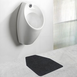 KVMORZE 12 Pack Urinal Mats Urinal Pads Urinal Floor Mats for Men Commerical Disposable Toilet Water Absorption Non-Slip Rubber Backing Washable Urinals Mat for Bathroom Restroom Eliminating Odor (12)
