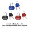 Master Lock 4681TBLK TSA Approved Luggage Lock with Key, 2