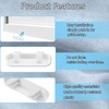 UHMC 20 Pcs Weep Hole Covers, Window Drainage Cover Caps