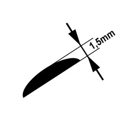 Pack of 2 Stickers with Logo 14 mm Diameter Suitable for Renault Car Key Remote Control etc. Sticker with Emblem (14 mm Ren. Pack of 2)