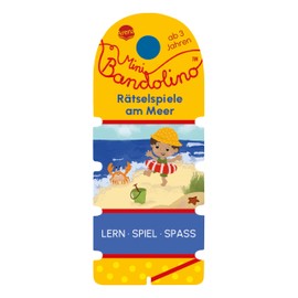 Mini Bandolino. Rätselspiele am Meer: Lernspiel mit Lösungskontrolle für Kinder ab 3 Jahren
