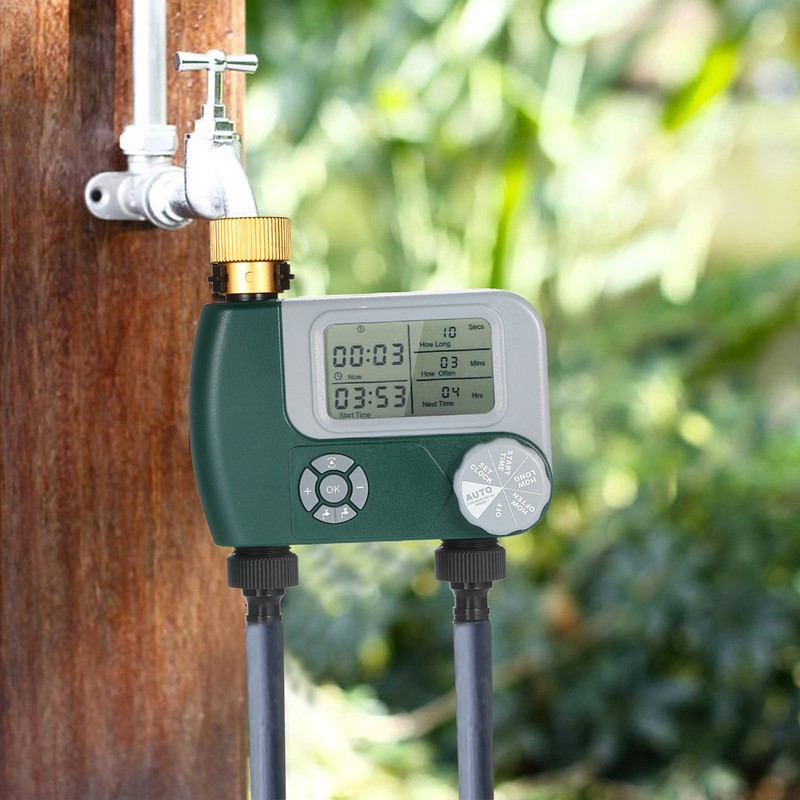Programmable Digital Hose Faucet Timer Outdoor Battery Operated Automatic Watering