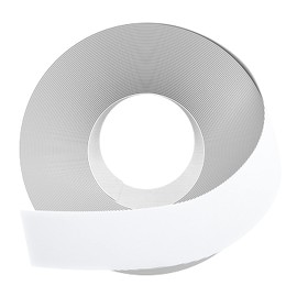 GSCIT Club Melamine Edge Banding, 2 inch x 25ft White Edge Banding with Hot Melt Adhesive Pre-glued Cabinet Edge Banding Flexible White Veneer Edging for Plywood Furniture Table