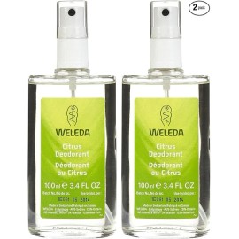 Weleda 2x Weleda Citrus Deodorant Spray 3.34 oz Non-Aerosol Pack Citrus Scent EXP 12/25