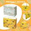 Linelglobal Easter Gift Bag with Tissue Paper 12.6" Chick Bunny