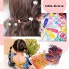 780pcs Mini Ligas Para Cabello Elásticas Dama Accesorios Etc