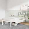 Novilla Twin Bed Frame with Headboard, Metal Platform Bed Frame,