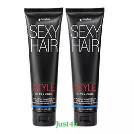 Sexy Hair Style Ultra Curl Support Styling Creme Gel, 5.1oz. (2PACK) NEW!!!!