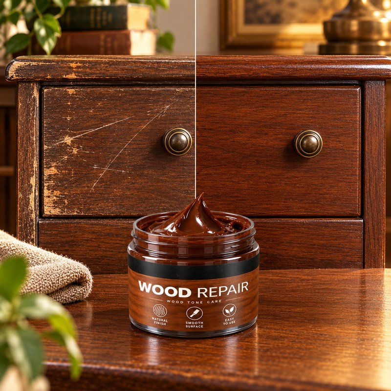 Wood Repair Paste for Furniture & Floors – 6 Color