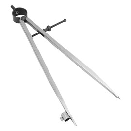 Adjustable Rotating Craft Tool, Wing Divider Line Location Scriber Drawing Compasses (300mm)