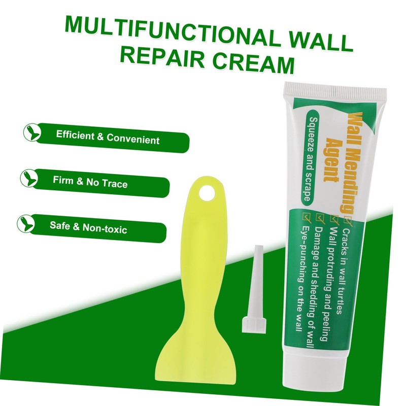 SHINEOFI 1 Set Wall Mending Repair Cream Kit Wall Repair