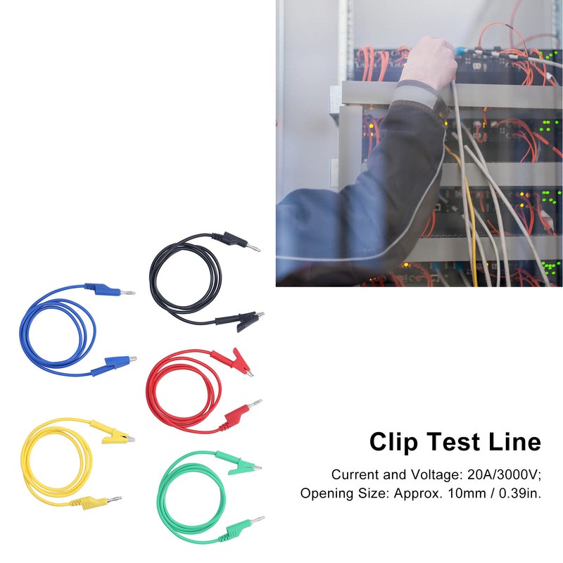 70035‑1 Test Cable Lightweight 4mm Banana Plug Test Line for