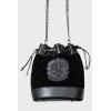 Killstar Ghost Club Handbag Drawstring Dark Academia Goth Punk Grunge