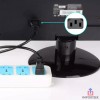 Importeek 5pz Cable Fuente Poder Corriente Monitor Computadora Pc Cpu