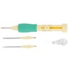 Embroidery Pen Punch Needles,Adjustable Needle Length Embroidery Needle Punch with