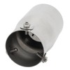 Exhaust Muffler 76mm/2.99in Mirror Polishing Stainless Steel Rear Muffler Exhaust