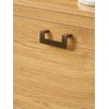 JIASENBAO 5 Pack Gold Cabinet Pulls 3" Hole Center Brushed