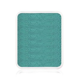 Kraze FX Face Paint Palette Refill - Metallic Green (6 gm) - Hypoallergenic, Non-Toxic, Water Activated Professional Face & Body Painting Makeup Supplies for Sensitive Skin, Kid Safe, Adults