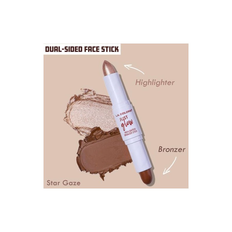 L.A. COLORS Contour It Stick - Doble cara, justo/ligero CCS597