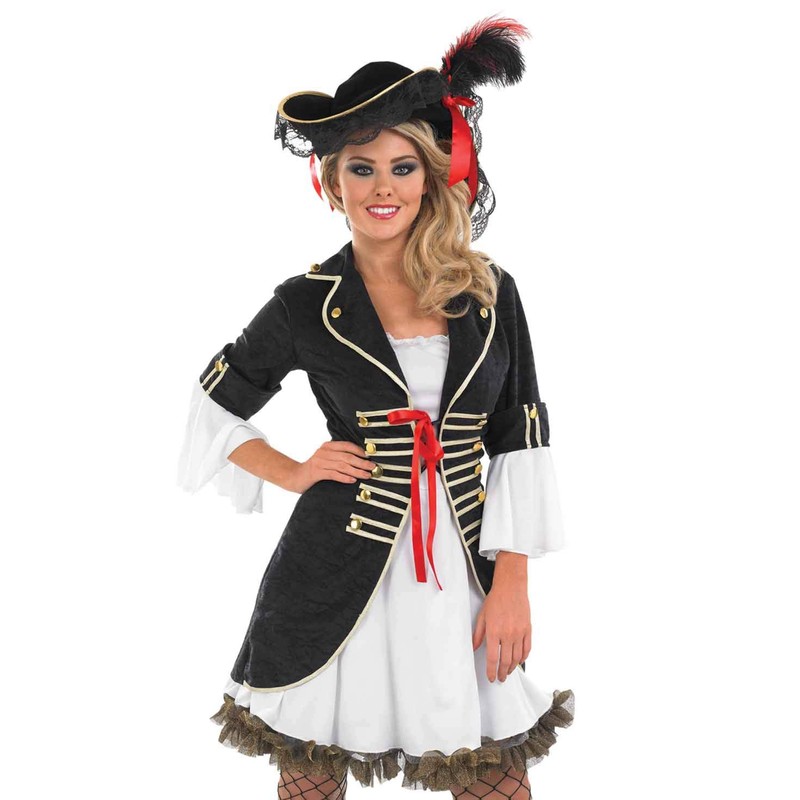 Fun Shack Adult Buccaneer Pirate Girl Costume - LARGE