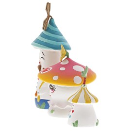 Enesco The World of Miss Mindy Lil’ Mushies Stone Resin Figurine Set, 4.5", Multicolor