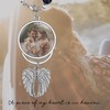 Memorial Car Charm Sympathy Gifts for Loss of Loved one,